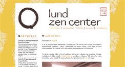 Desktop Screenshot of lundzencenter.se